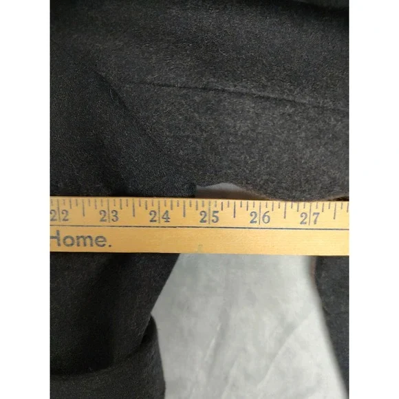 Centigrade Women's Gray Wool Blend Button Front Coat Size 2X Outerwear - Picture 4 of 10